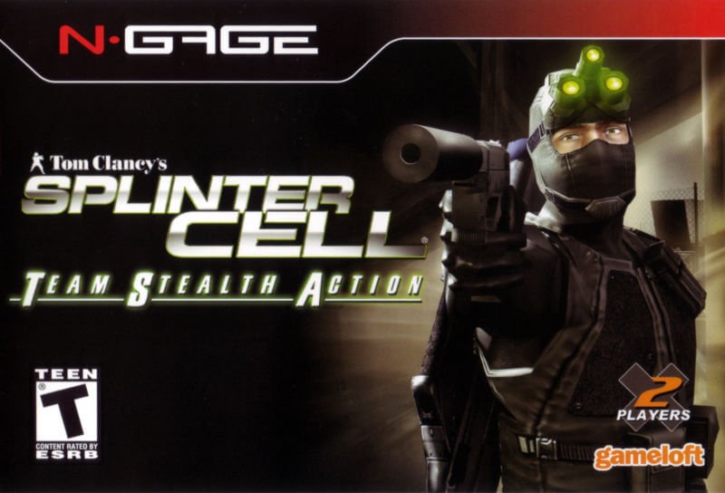 Tom Clancy's Splinter Cell: Team Stealth Action box art