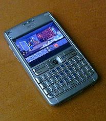 Nokia E61 running Amazon Queen through ScummVM
