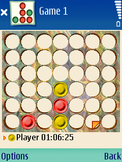 4 In A Line game board