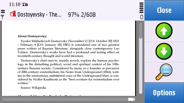Quickoffice's Adobe Reader 2.5LE