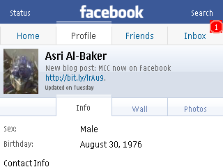 E52 - Facebook Mobile, enhanced version