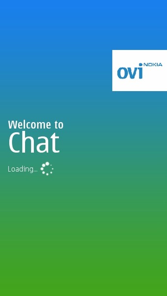 The IM for Nokia loading screen