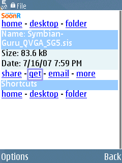 soonr download sample