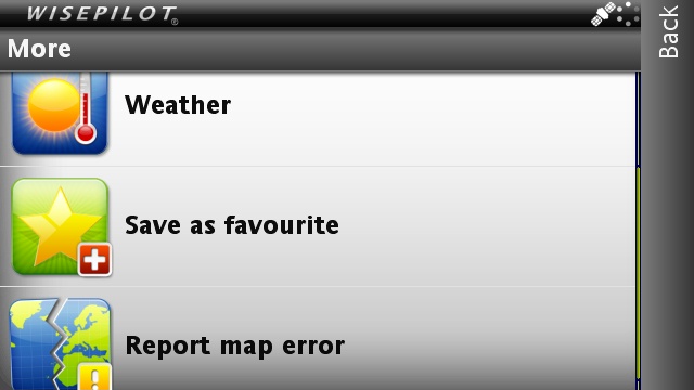 Vivaz Pro WisePilot widgets