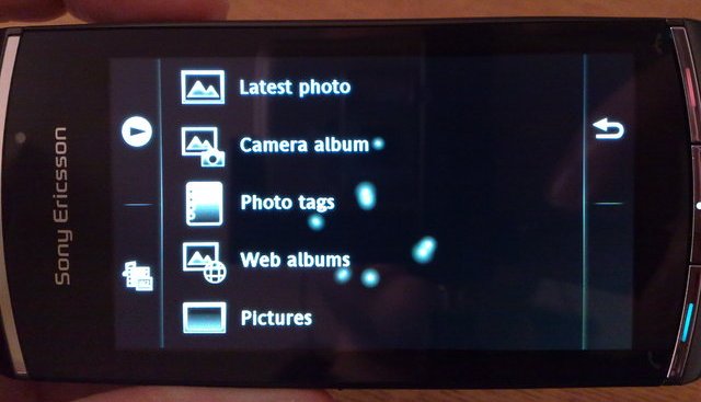 Vivaz Pro Photo Menu