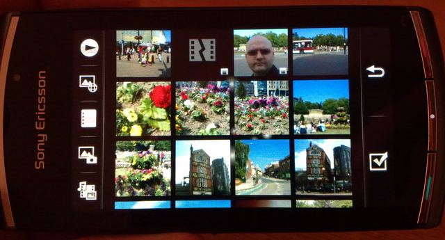 Vivaz Pro photo thumbnails