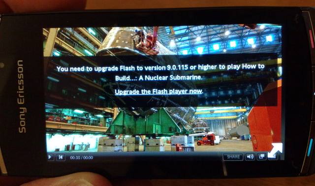 Vivaz Pro iPlayer fail