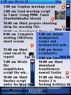 AC UIQ 3 - Busy Week showing 5 days AC UIQ 3 - Busy Week showing 5 days