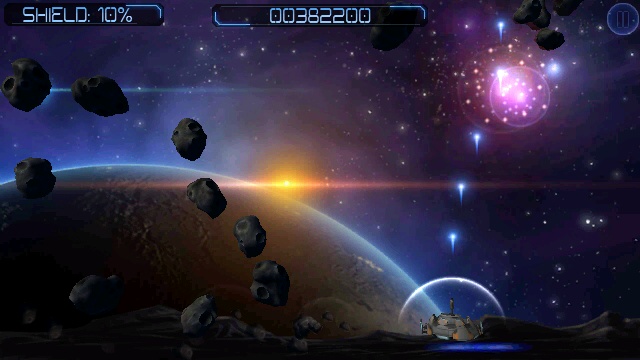 A brave last stand with 10% of shields remaining