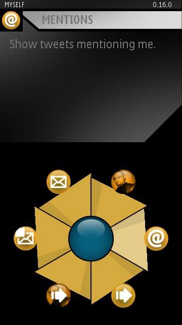 Your personal action menu