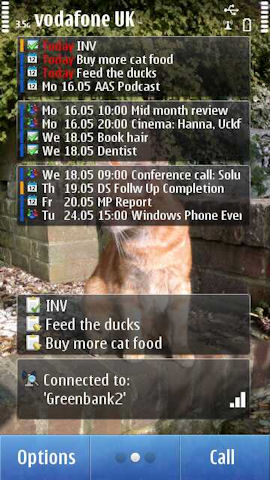 Coming Next Agenda view