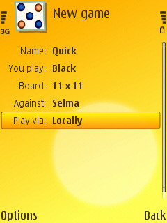 Gomoku Pro II for Nokia N95 8GB screenshot