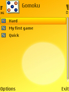 Gomoku Pro II for Nokia N95 8GB screenshot