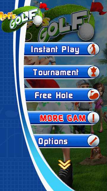 Let's Golf! screenshot