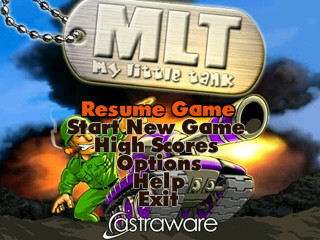 My Little Tank title screen