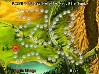 My Little Tank level map