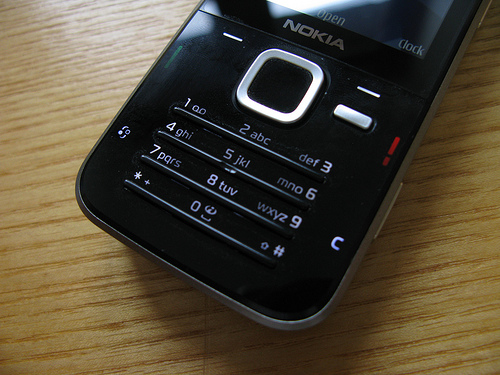 N78 keypad