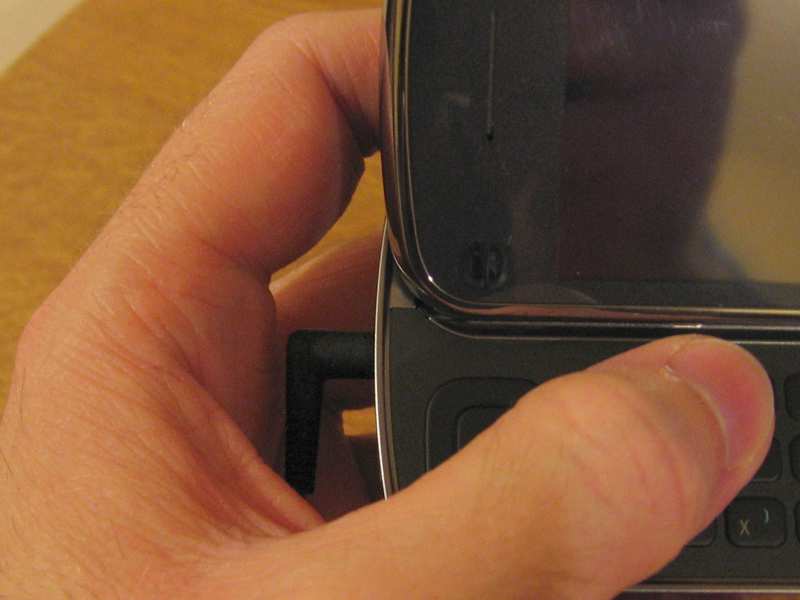 N97 - Awkward placement of headphone socket