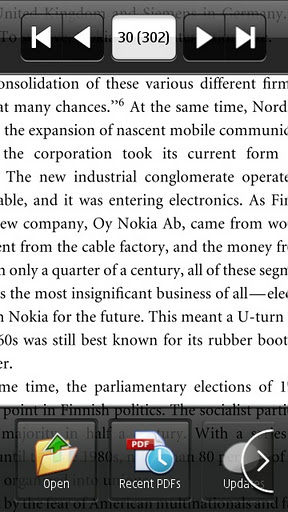 PDF Eagle portrait with menu