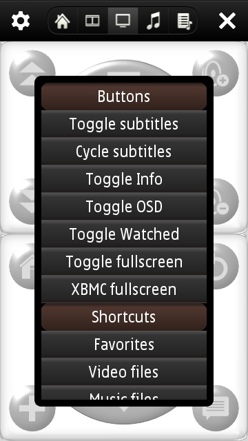 SemperXBMC Preview screen shot