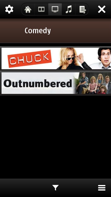 SemperXBMC Preview screen shot