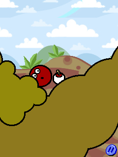 Sola Rola waiting for it to go off