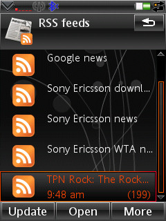 W960 Rss Reader