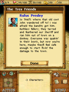 Westward more dialogue