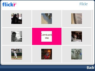 Flickr widset widget