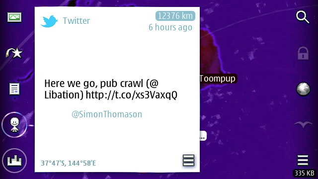 Screenshot, 3D World Gaze