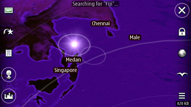 Screenshot, 3D World Gaze