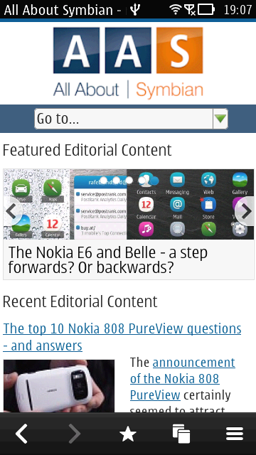 Screenshot, Belle FP1