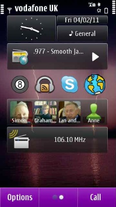AppMe widget in place