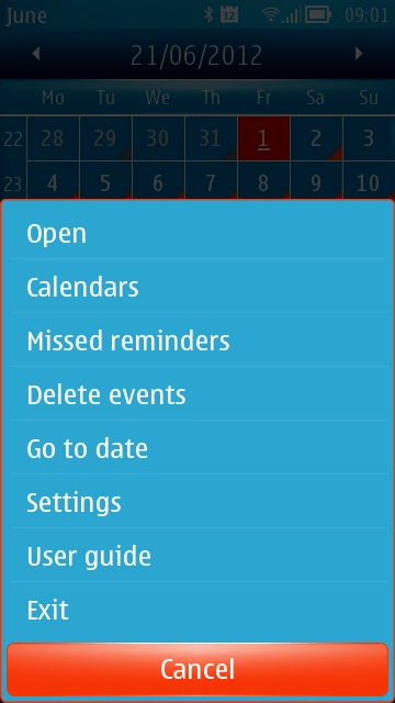 Screenshot, Aqua World theme