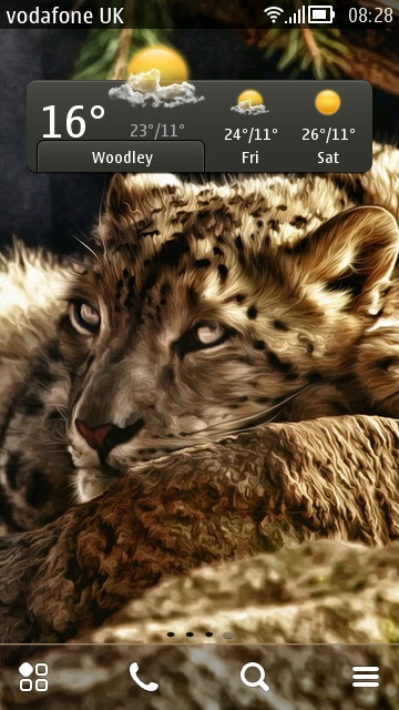 Screenshot, free Arjun theme