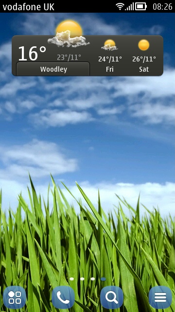 Screenshot, free Arjun theme