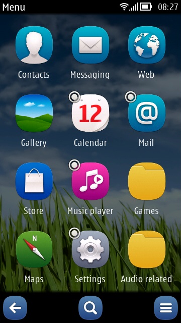 Screenshot, free Arjun theme