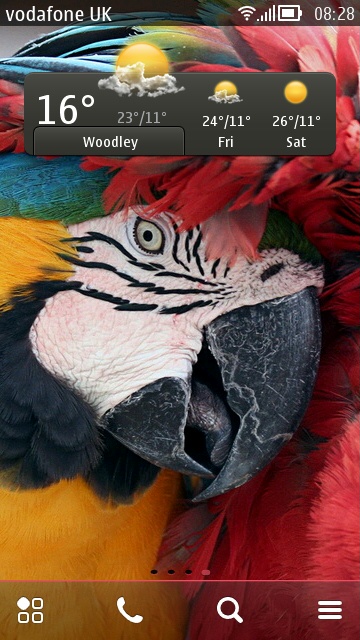 Screenshot, free Arjun theme