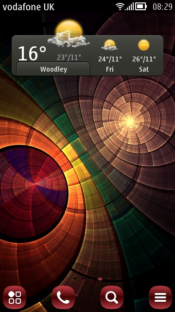 Screenshot, free Arjun theme