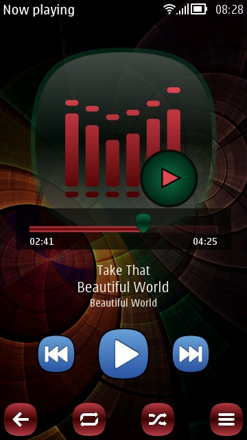 Screenshot, free Arjun theme