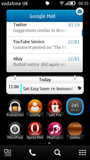 Arjun theme screenshot