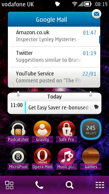 Arjun theme screenshot