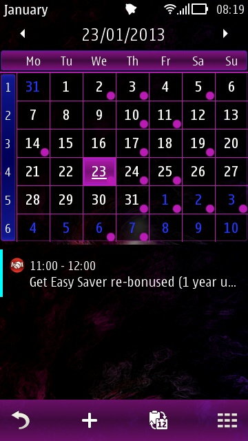 Arjun theme screenshot