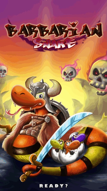 Screenshot, Barbarian Snake 