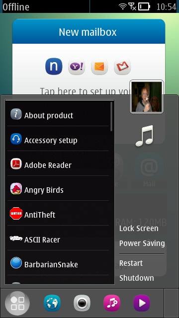 Belle Extra Taskbars screenshot