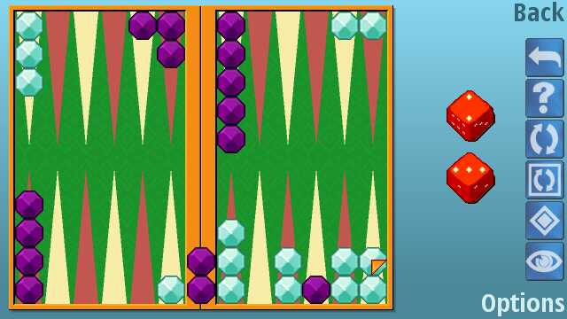 Screenshot - Backgammon Pro II on the 5800