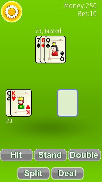 Screenshot, Blackjack
