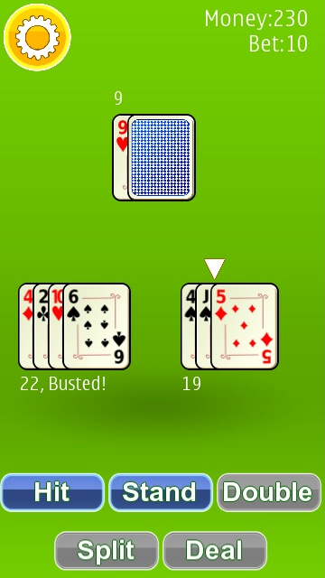Screenshot, Blackjack