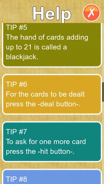 Screenshot, Blackjack