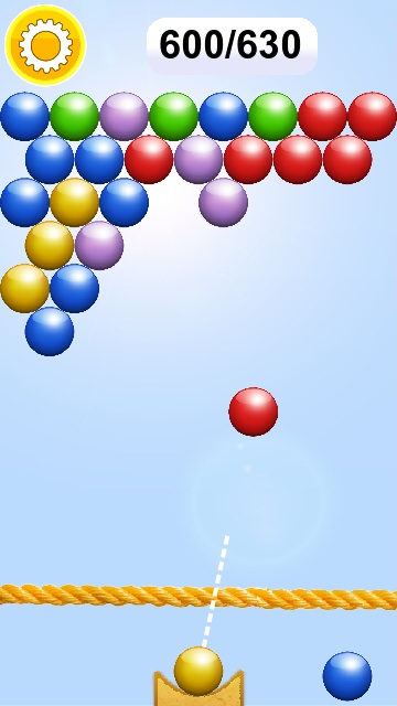Screenshot, The Bubble Shooter